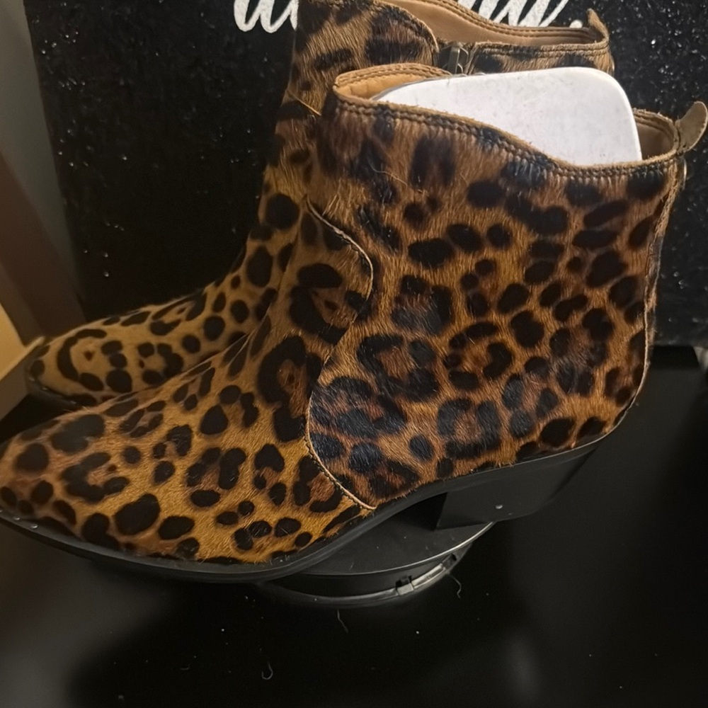 Patricia Nash Calf Hair Booties